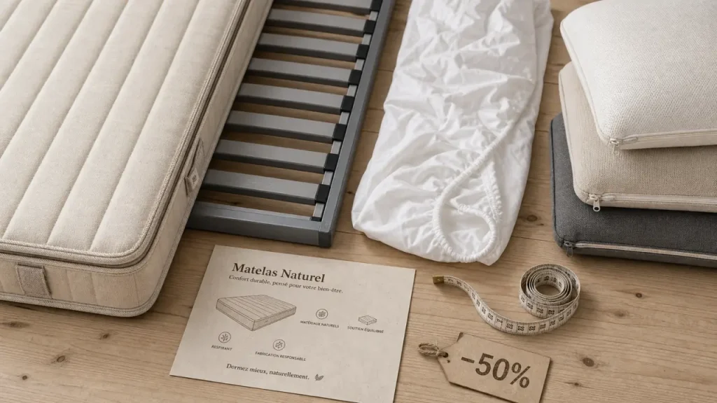 Black Friday literie : matelas, sommier et protège-matelas en promotion