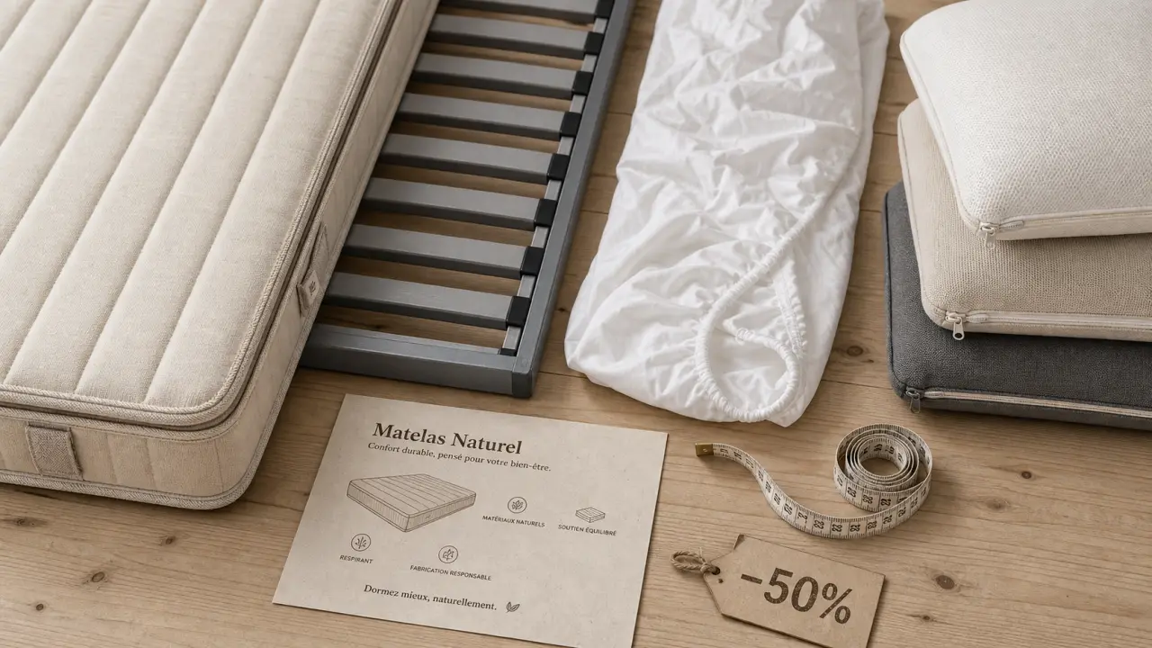 Black Friday literie : matelas, sommier et protège-matelas en promotion