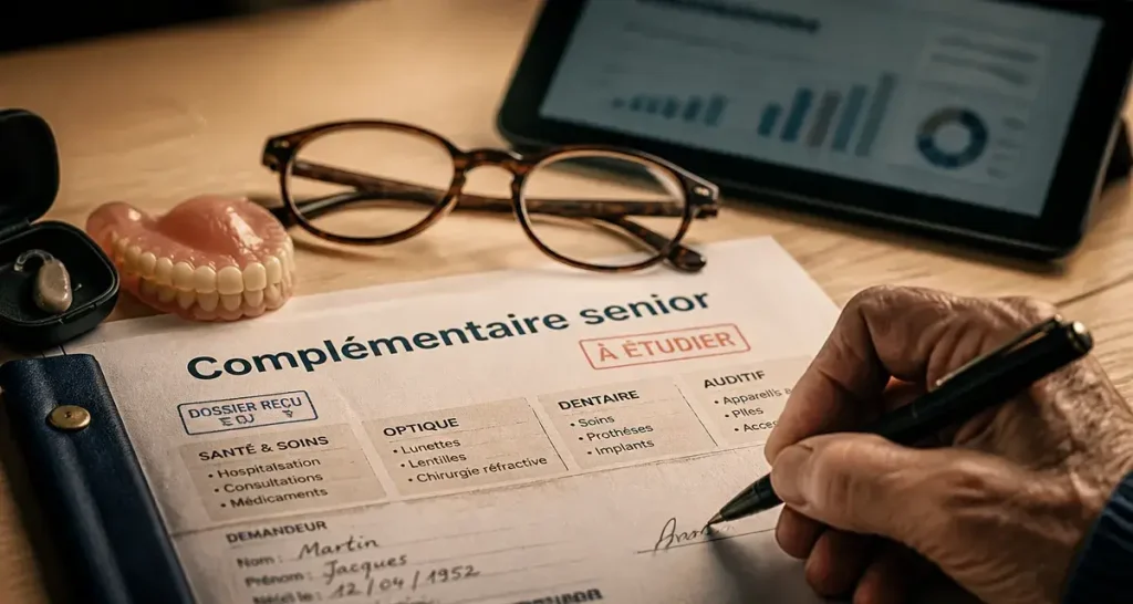Abeille mutuelle senior : lunettes, dentaire et auditif pour budget santé après 60 ans