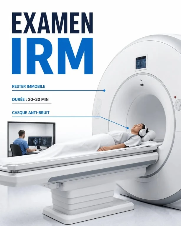IRM médullaire c'est quoi : déroulement de l’examen dans l’appareil