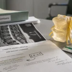 Hypertrophie du ligament jaune sur IRM lombaire, canal lombaire L4-L5