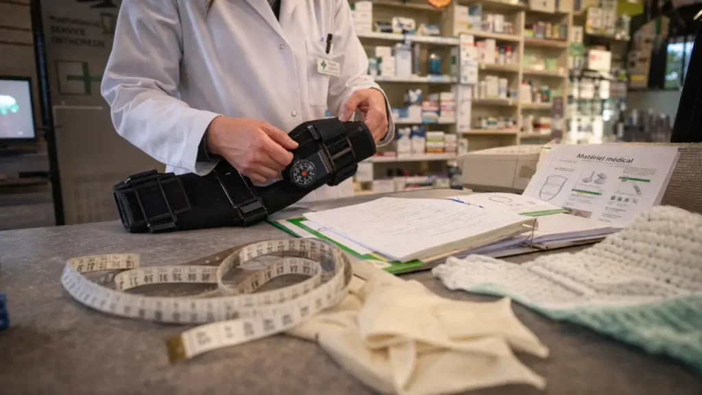 Pharmacie matériel médical Meyer : attelle et maintien à domicile à Biscarrosse
