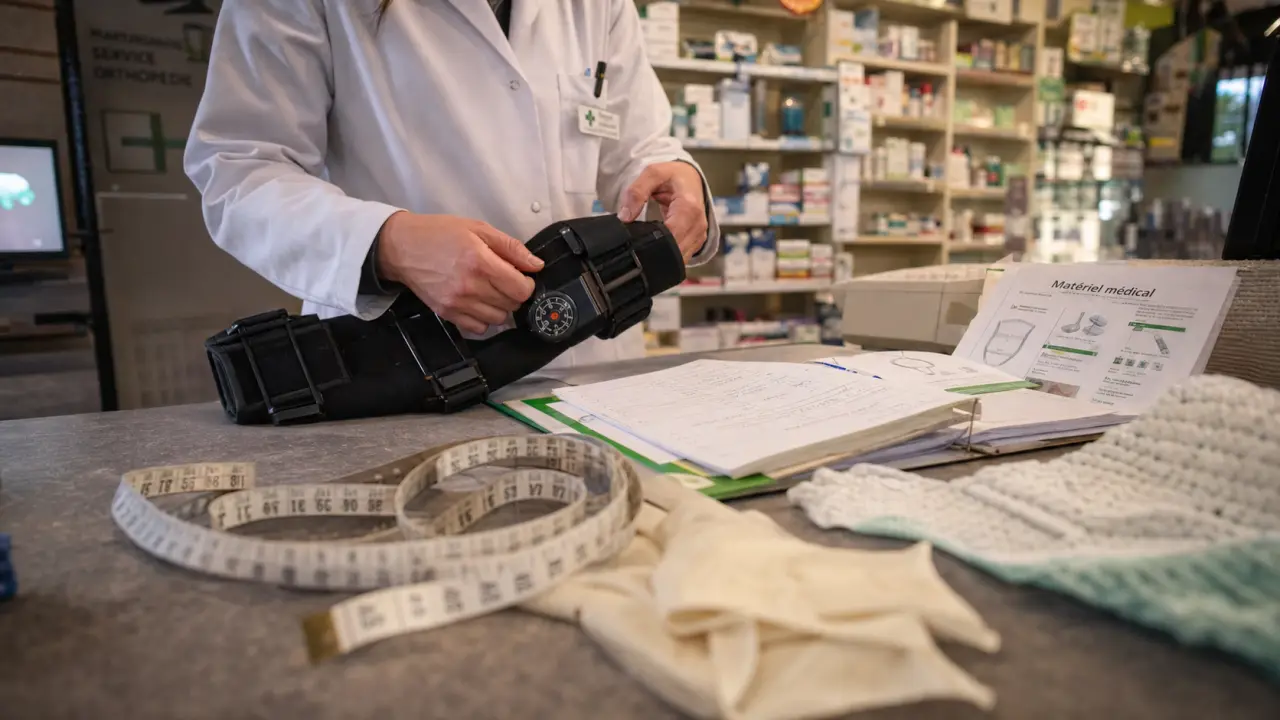 Pharmacie matériel médical Meyer : attelle et maintien à domicile à Biscarrosse