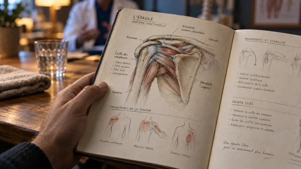 Scapulalgie définition, douleur d’épaule sur dossier médical