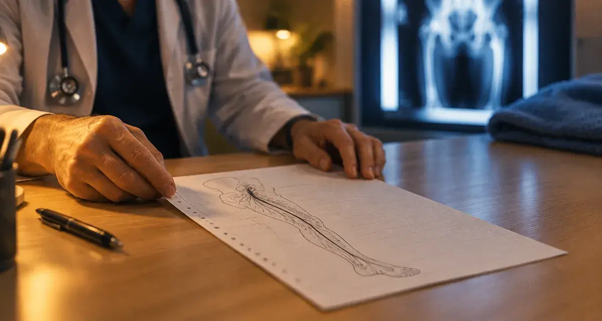 Douleur hanche jusqu’au pied : sciatique ou autre cause