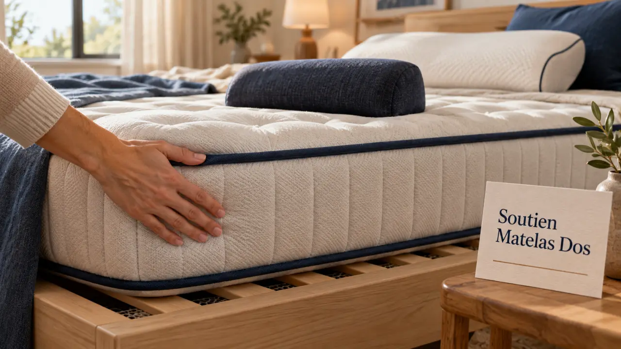 Quel matelas pour mal de dos : matelas mi-ferme et soutien lombaire testé
